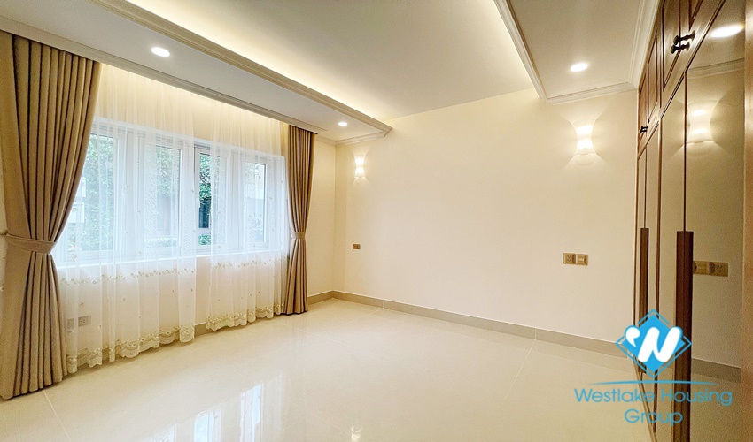 A beautiful villa with elevator for rent in T Block, Ciputra, Tay Ho, Ha Noi